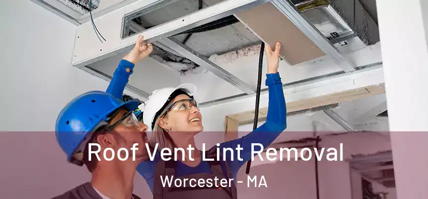 Roof Vent Lint Removal Worcester - MA
